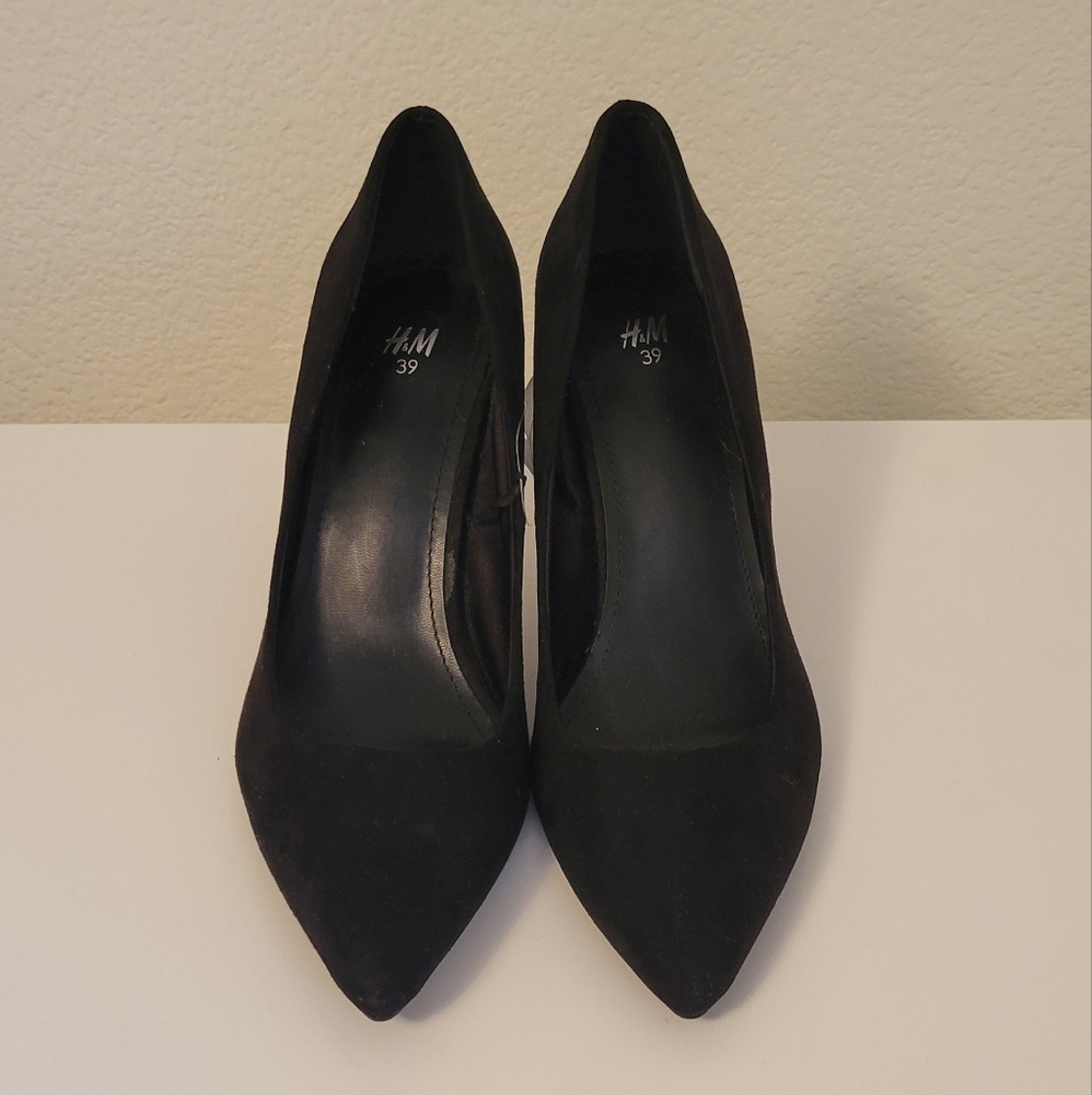H&M Black Suede Heels - Picture 4 of 8